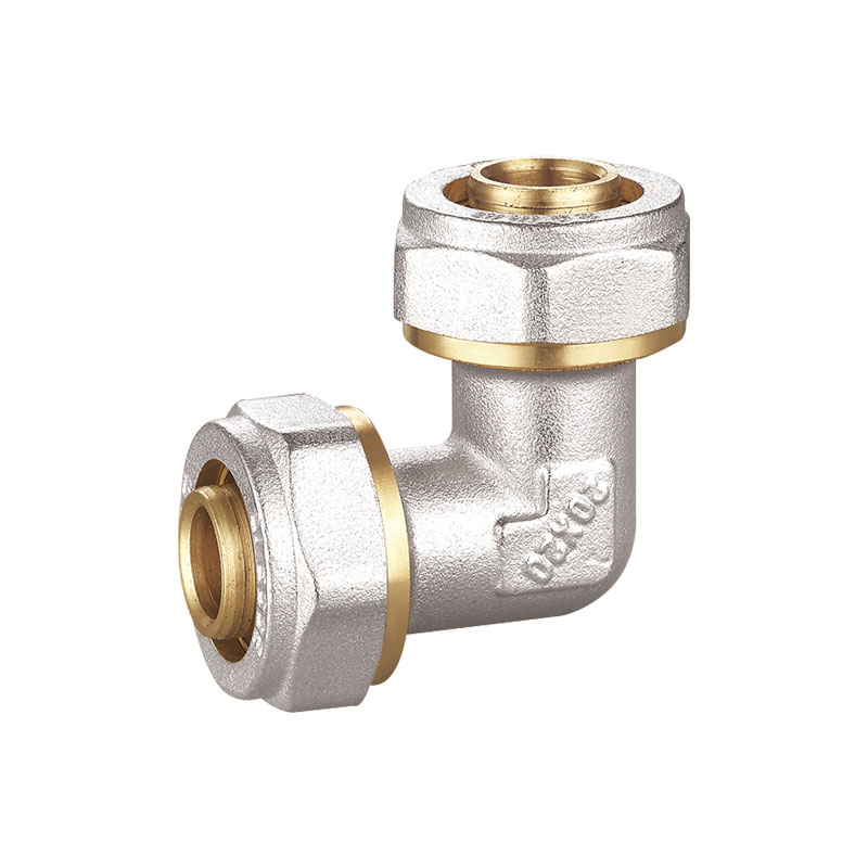 Encaixe de tubo de bronze forjado de 90 graus AMT-1209