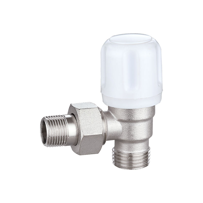 Corpo de latão alça plástica Válvula do radiador AMT-4023