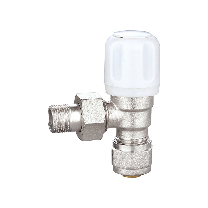 Corpo de latão alça plástica Válvula do radiador AMT-4023