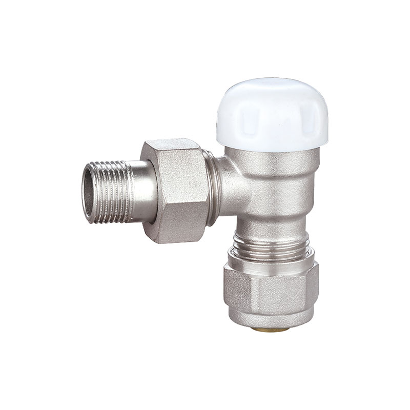 Válvula de radiador manual de latão forjado AMT-4024