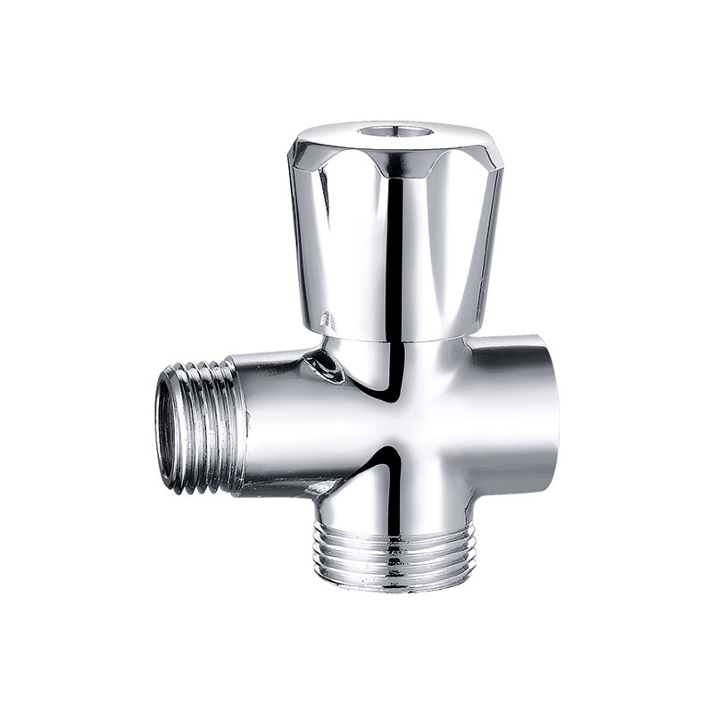Válvula angular cromada polida de alta qualidade AMT-5003