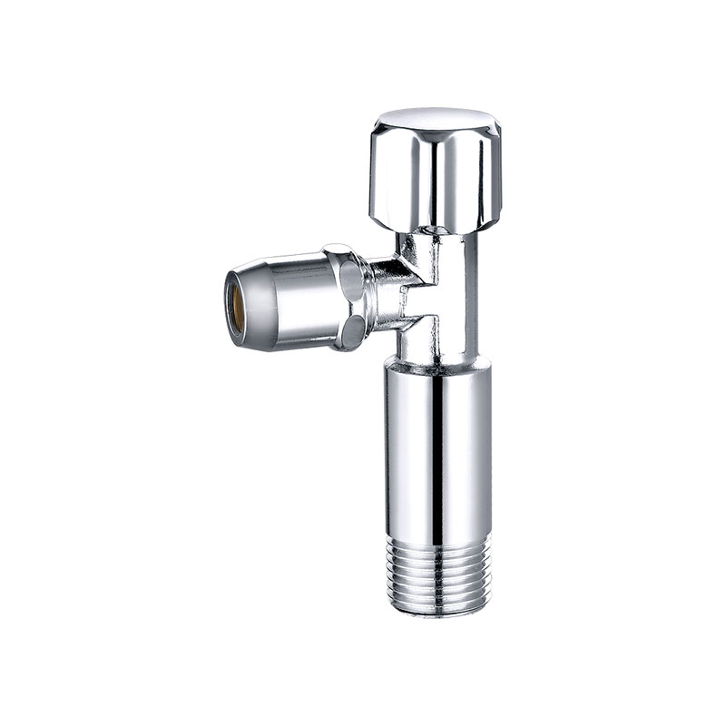 Válvula angular de latão cromado clássico AMT-5009
