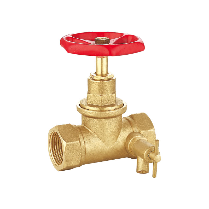 Válvula de parada de latão de novo design AMT-6015