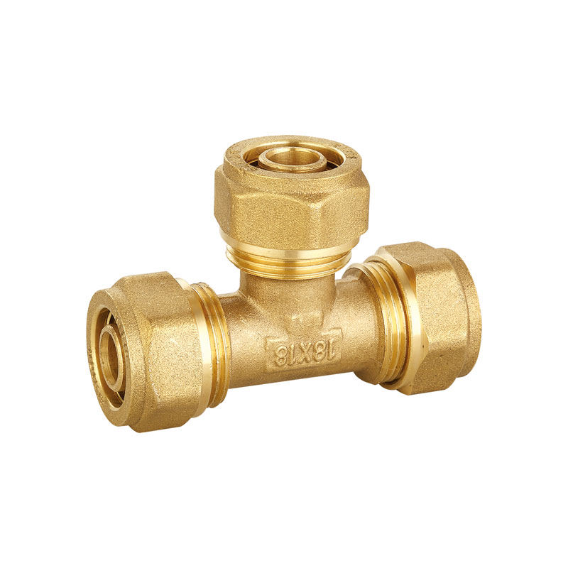 Bom preço encaixe de latão de tubo de compressão AMT-1309
