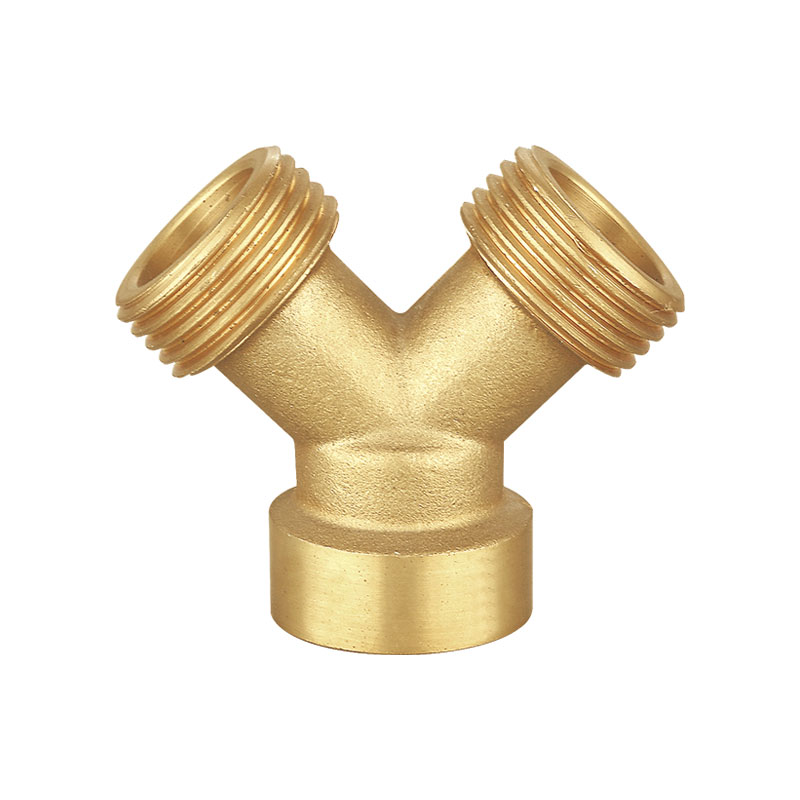 Encaixe de tubulação de bronze do conector de 3 maneiras AMT-1404
