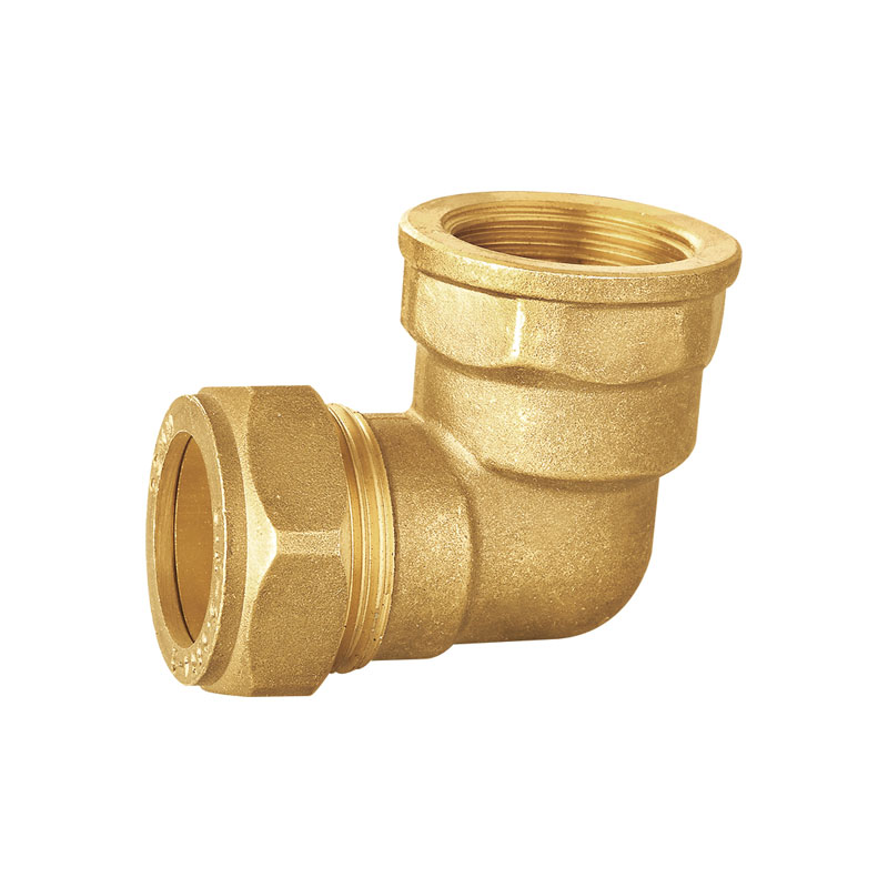 Encaixe de tubo de bronze de cotovelo de 90 graus AMT-1503