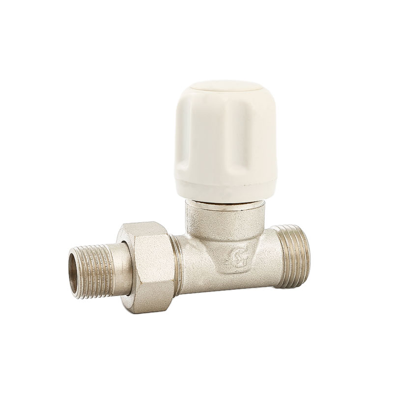 Válvula de radiador de latão tipo reto de venda imperdível AMT-4026