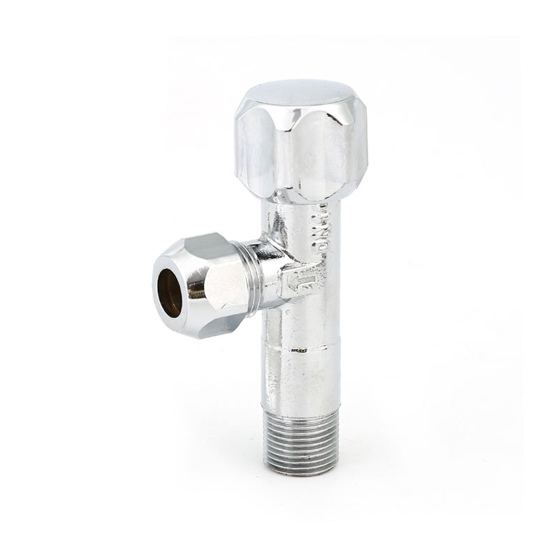 Válvula angular de latão com tampa de parede AMT-5028